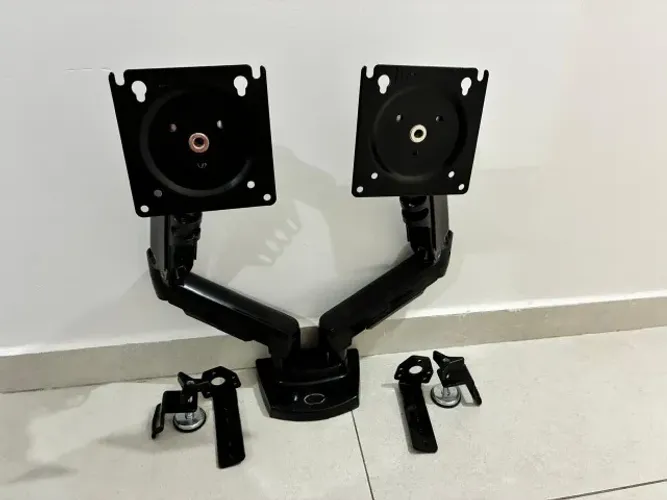 Suporte de Mesa Articulado para 2 Monitores