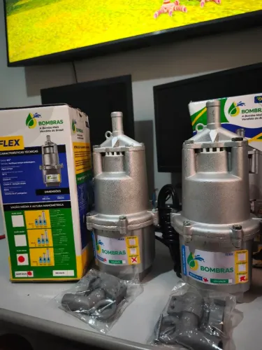 Bomba de Água Mergulhão Modelo 2500 e 2000 - Alta Potência (Nova na Caixa)