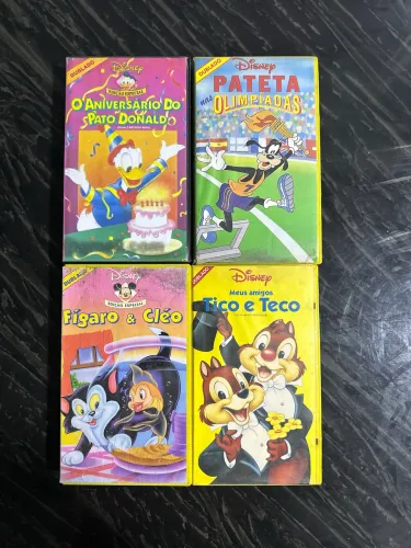 Clássicos em VHS Disney