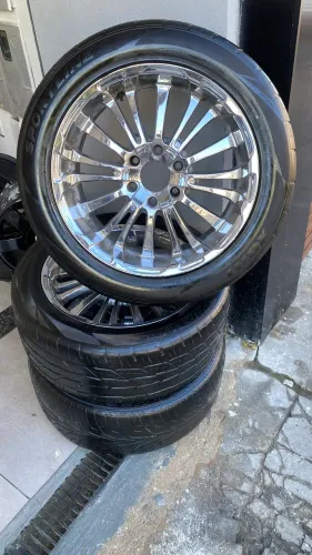 Rodas com pneu aro 20 265/50/20