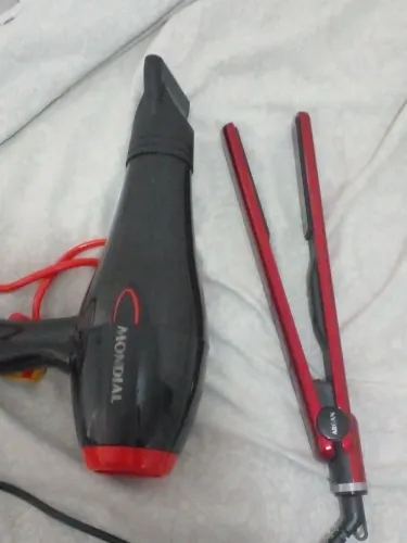 secador de cabelo e chapinha 