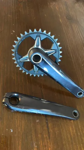 Pedivela Shimano XT M8100 175mm - coroa 34t