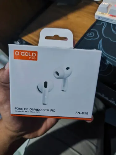 Fone de Ouvido Bluetooth 6.0 Tws Sem Fio com Microfone HD Anti Ruido A Prova D'água Compat