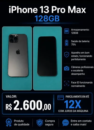 IPHONE 13 PROMAX 128GB