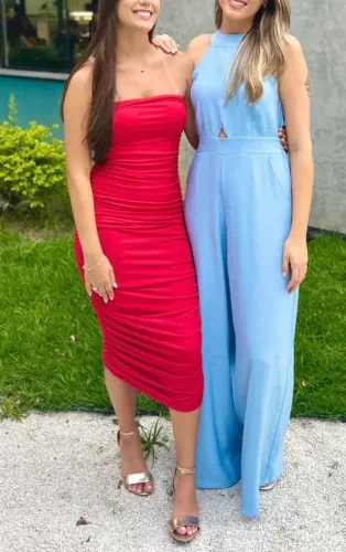 Vestido Longo Vermelho