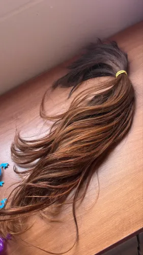 Cabelo Brasileiro chocolate 50 cm