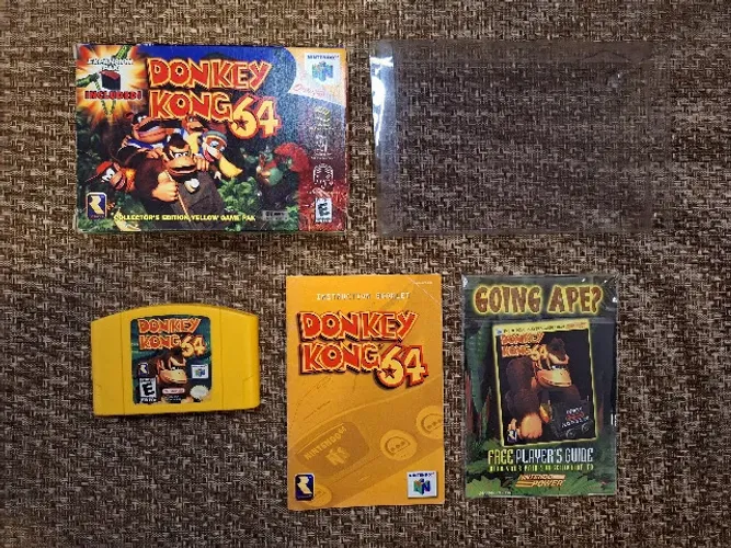 Donkey Kong 64 Nintendo Completo Nintendo 64 (sem expansion pak)