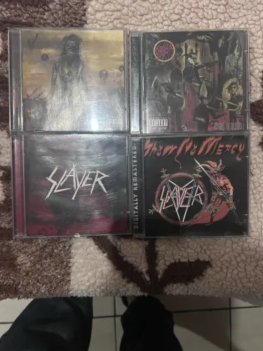 4 cds do SLAYER