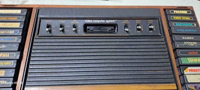 Vendo Atari com 17 jogos e 3 controles novo