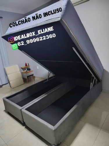 Box baú Queen / Ideal para otimizar seu quarto!