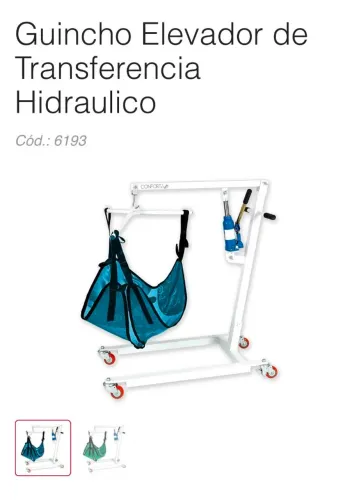Guincho elevador transferência hidraulico
