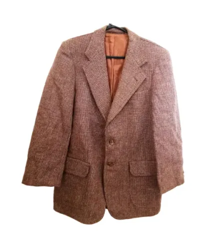 Blazer casaco xadrez masculino social M oversized