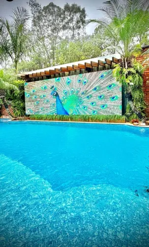 Painel de Led Outdoor 4 largura x 2 altura