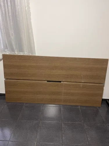 Suporte de tv e hack marrom