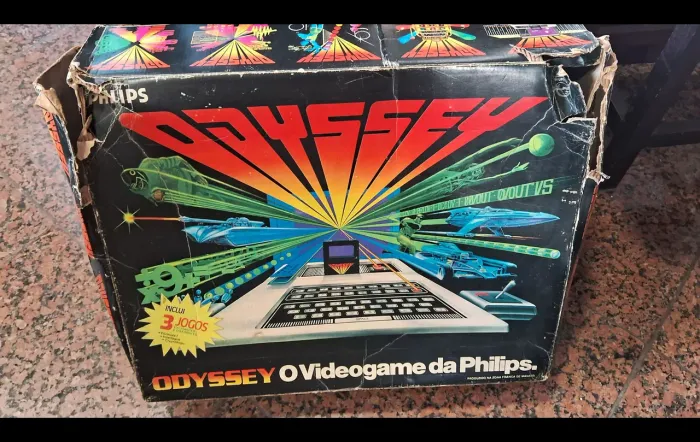 videogame philips odyssey, uma peça clássica para os amantes de games.