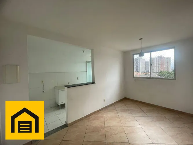 Apartamento com 2 dormitórios para alugar, 50 m² por R$ 1.752,25/mês - Vila Homero Thon - 