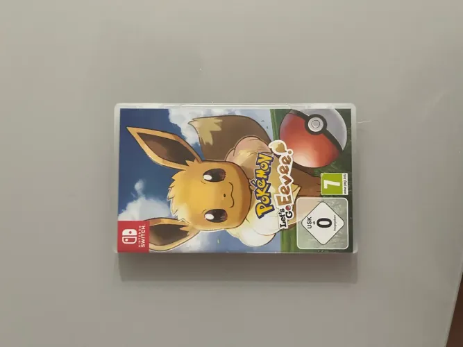 Jogo Pokémon Lets Go eevee