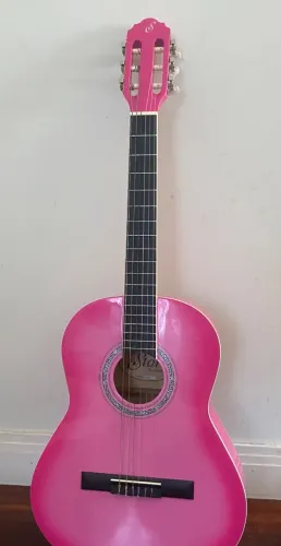 Violão rosa