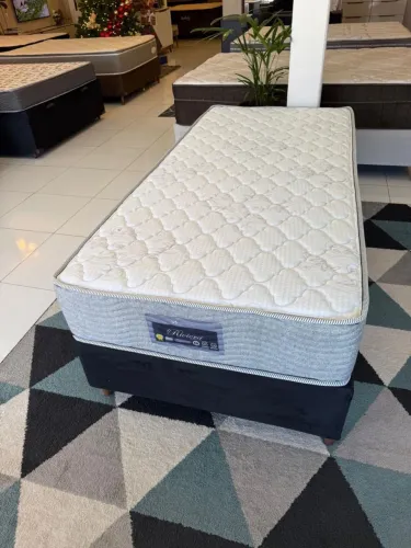 Cama de Solteiro NOVA BASE + COLCHÃO - Entrego! 