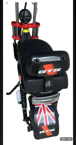 Scooter elétrica GTS 1000w não precisa carta placa capacete ano 2026