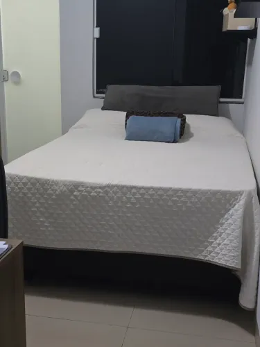 Cama box casal com colchão separado- super nova