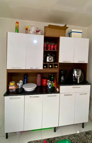 Armário de cozinha 9 portas e uma gaveta