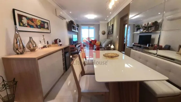 Apartamento com 3 dormitórios à venda, 96 m² por R$ 1.150.000,00 - Campo Grande - Santos/S