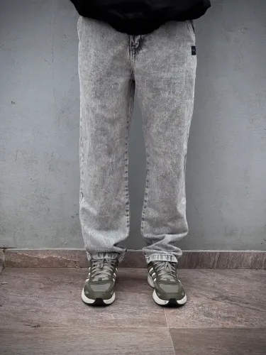 Calça Jeans Baggy Estonada GT - Cinza