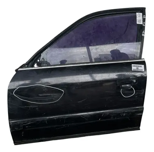 Porta Audi 100 1994/95 Dianteira Esquerda Preta Dianteira Esquerdo Preto