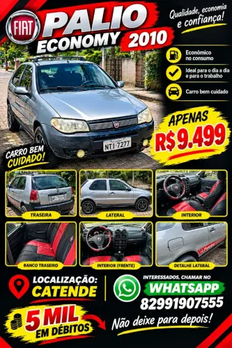 Fiat Palio 1.0 Economy Fire Flex 8V 2P 2010
