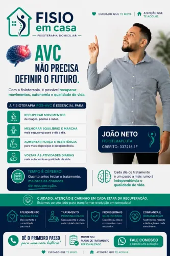 Fisioterapeuta em casa