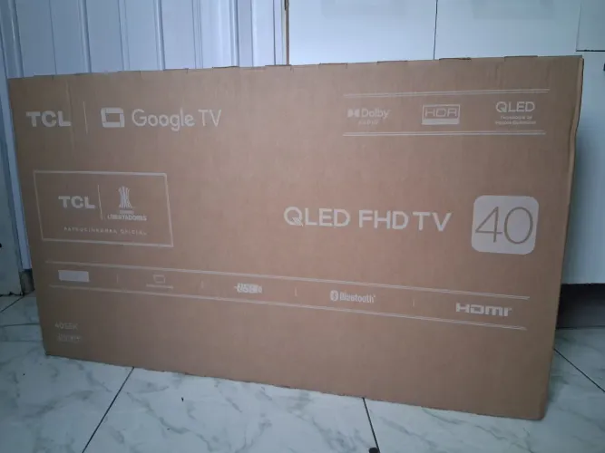 Tv Smart 40 TCL QLED Lacrada com Entrega