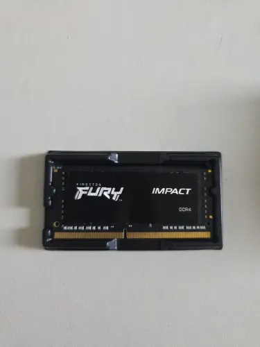Memória RAM 16GB DDR4 SODIMM Fury para notebook