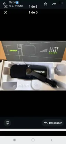 Microfone digital MV7+