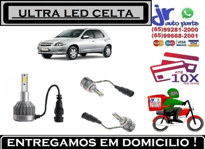 Lampada Ultra LED (Alta) Celta  6000K 12V 24V