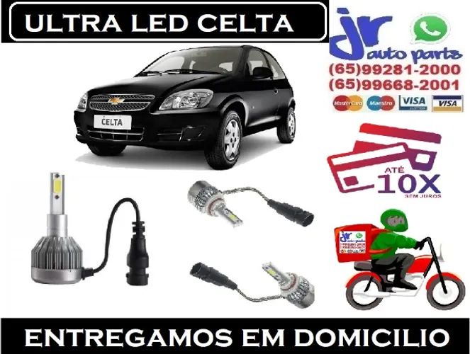 Lampada Ultra LED (Baixa) Celta 6000K 12V 24V