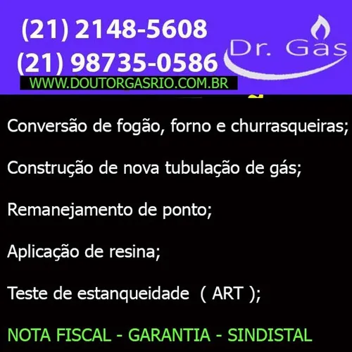 Construção de nova tubulação de gás - Doutor Gás Rio