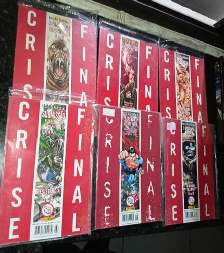 Crise final Mini série em 6 edições completa 