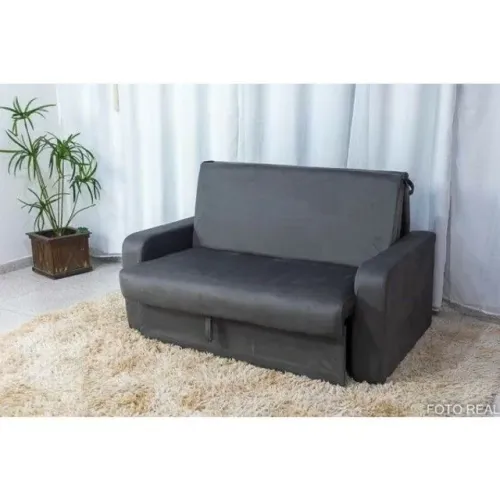 Sofá cama Daiane com baú!! Rf2618m