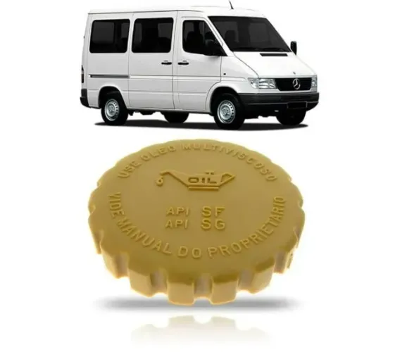 tampa do radiador - sprinter 1997 a 2012