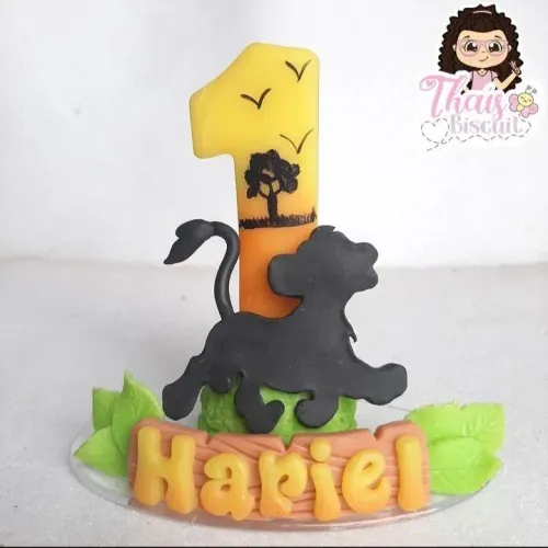 Velas em biscuit 