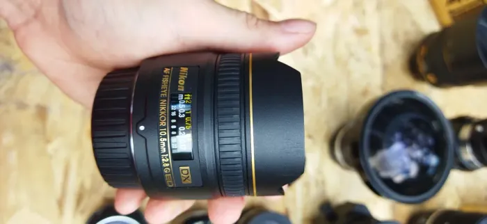 Lente Nikon AF Fisheye Nikkor 10.5mm 1:2.8G ED DX