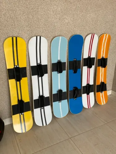Pranchas de sandboard ou Skibinda 