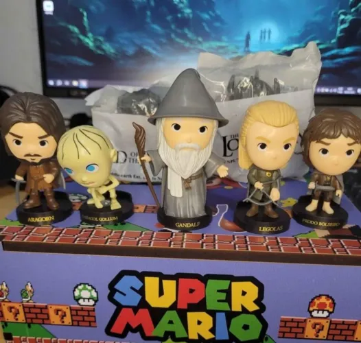 Bonecos, Senhor dos Aneis- Coleção Completa "Bobs"