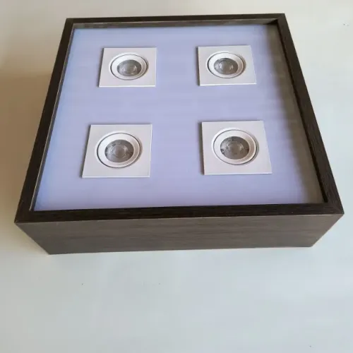 Luminária MDF + LED