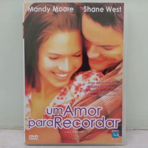 DVD Original Filme - Um Amor Para Recordar - Conservado