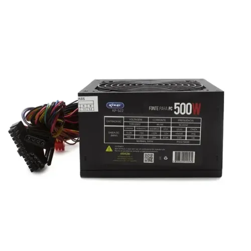 Fonte para- pc atx 12v 1.3 510w kp-520-10 knup