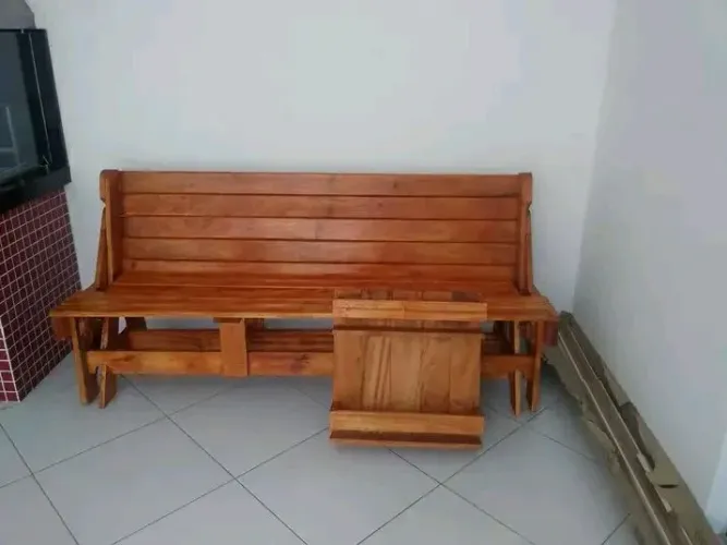 Poltrona vira mesa ( garantia 5 anos)