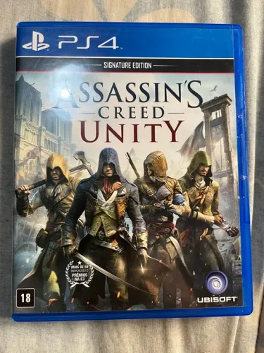 Jogo Assassins Creed Unity ps4