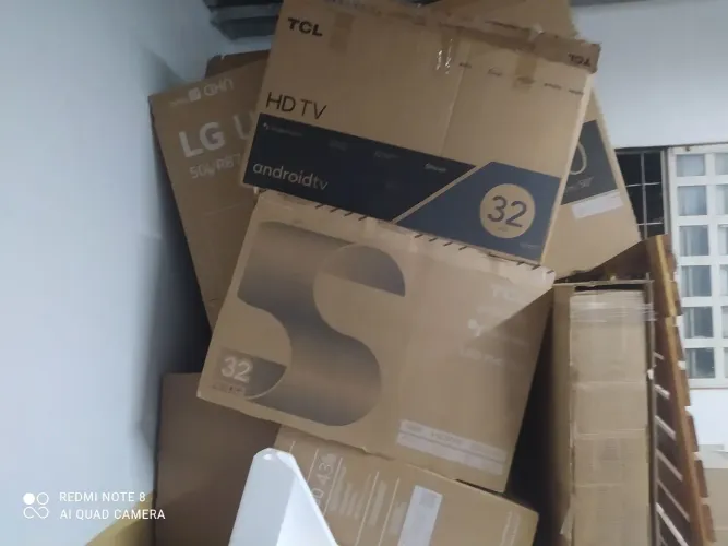 Caixa para TV